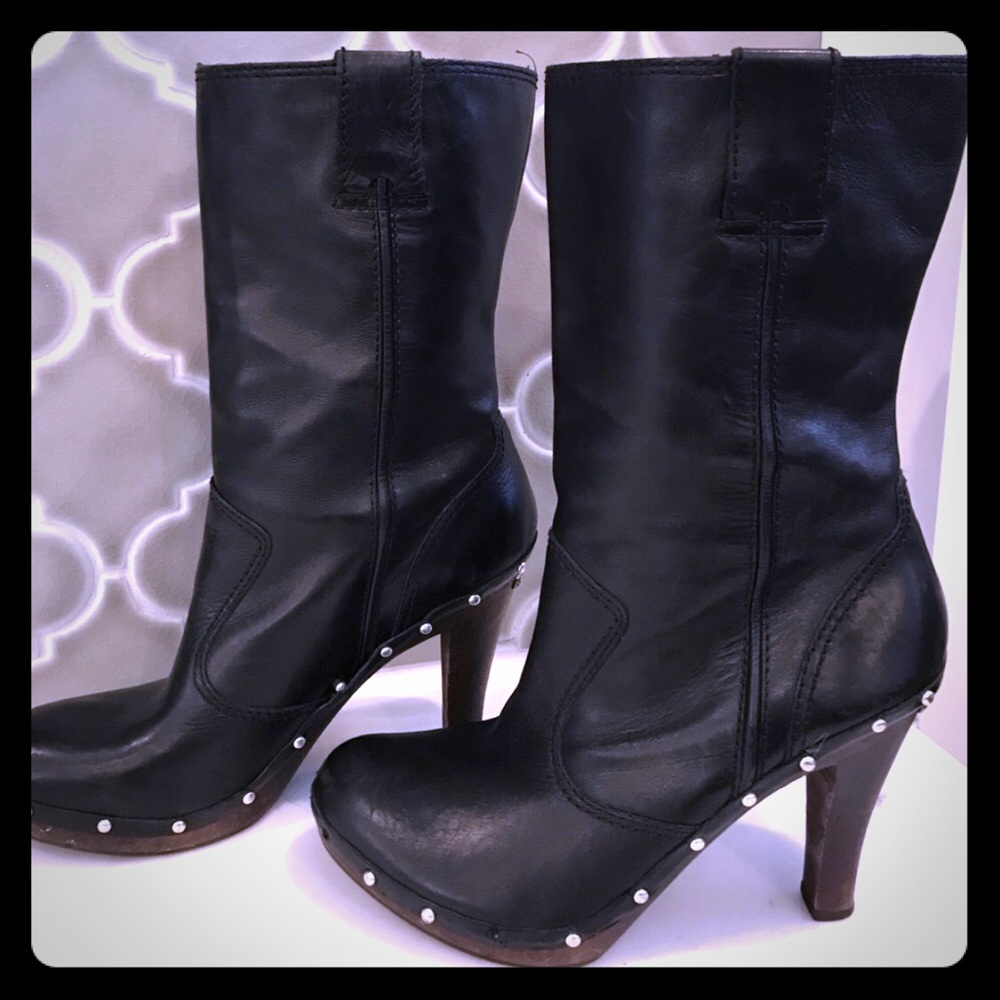 MICHAEL KORS BLACK BOOTS